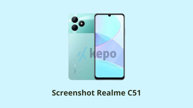 Cara Screenshot Realme C51 Cara Screenshot Realme C51