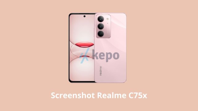 Cara Screenshot Realme C75x Cara Screenshot Realme C75x