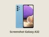 Cara Screenshot Samsung Galaxy A32 dengan atau Tanpa Tombol Cara Screenshot Samsung Galaxy A32