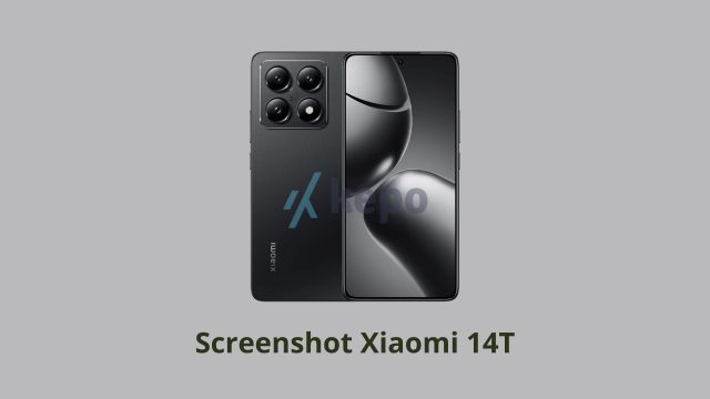 Cara Screenshot Xiaomi 14T Cara Screenshot Xiaomi 14T
